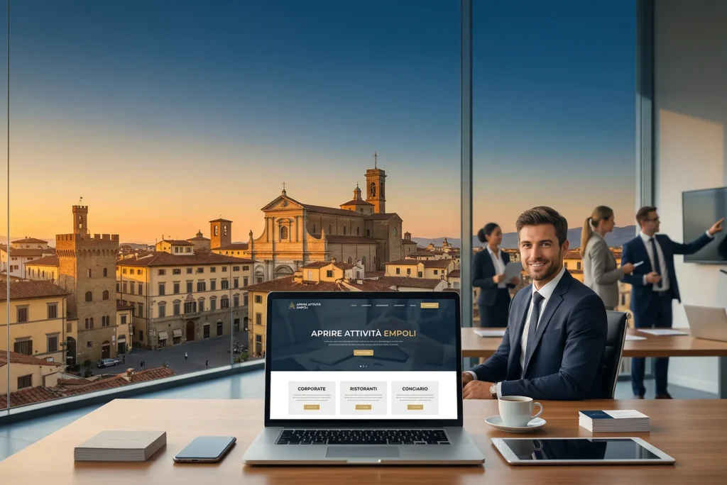 Aprire attività a Empoli sito web: il primo investimento per la tua nuova impresa
